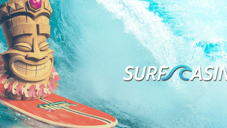 50 Free Spins for any deposit at Surf Casino