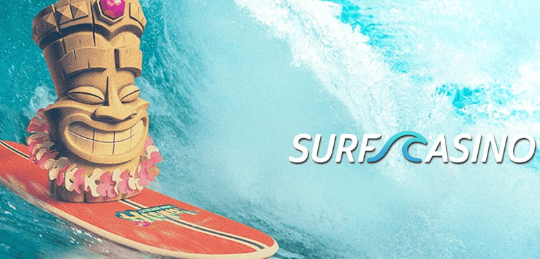 50 Free Spins for any deposit at Surf Casino