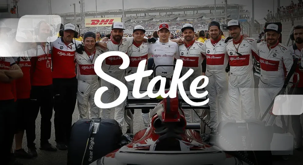 STAKE ONLINE CASINO FOR 3 YEARS BECAME THE MAIN SPONSOR OF THE FORMULA 1 ALFA ROMEO TEAM