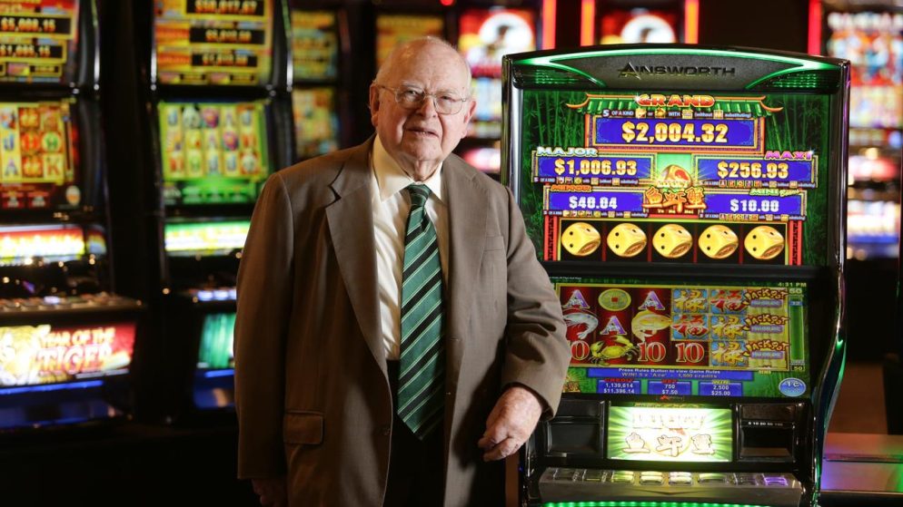 SLOT MACHINE INDUSTRY VETERAN LENNY AINSWORTH TURNS 100 YEARS OLD