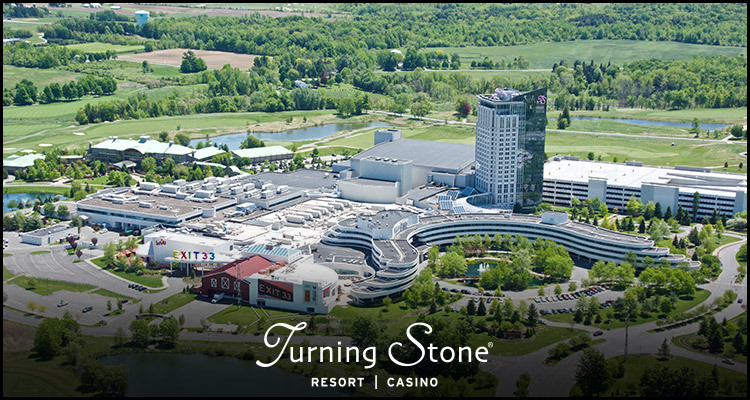 TURNING STONE RESORT CASINO NAMED BEST GAMING RESORT IN NEW YORK